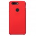 Силиконовый чехол-бампер для OnePlus 5T красный (Оригинальный)
