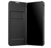 Кожаный чехол-книжка для OnePlus 6T Flip Cover Black 