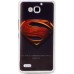 Силиконовый чехол-бампер для Huawei Honor 3X (Супермен 2)