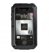 Противоударный чехол Lunatik black для iPhone 4/4S
