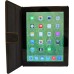 Чехол кожаный Rich Boss для iPad 3/4 (черный с бежевой вставкой)