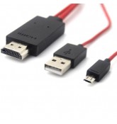 HDTV MHL адаптер 4 метра (Micro USB type)