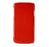 Чехол кожаный Lian для Samsung Galaxy S4 (красный)