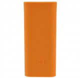 Силиконовый чехол для Xiaomi Powerbank 16000 оранжевый (оригинальный)