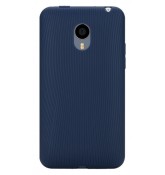 Оригинальный силиконовый чехол для Meizu MX4 (Синий) 
