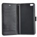 Кожаный чехол для Xiaomi Mi Note черный (Azns)
