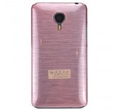 Пластиковый бампер для Meizu MX4 (Розовый)