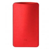 Замшевый чехол для Xiaomi Powerbank 5000 красный