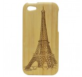 Чехол деревянный для iPhone 5 (Paris)