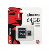 Карта памяти Kingston micro SDCX 64GB class 10