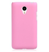 Пластиковый чехол для Meizu M1 Note розовый