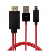 HDTV MHL адаптер 2 метра (Micro USB type-B)