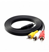 Аудио кабель Jack 2.5 - 3 RCA 1,5 метра