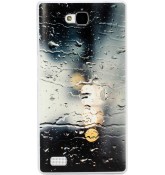 Пластиковая крышка для Huawei Honor 3c (капли воды)